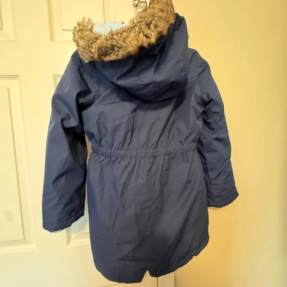 Children's Cozy Navy Puffer Coat